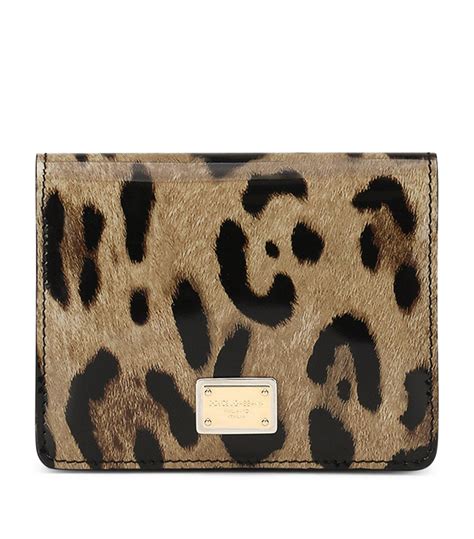 dolce and gabbana leopard wallet|dolce and gabbana purses outlet.